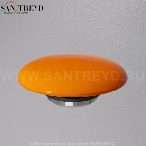 A038VX.114 Донный клапан с керамической накладкой с функцией Click-clack A. e. T. Italia RICAMBI Оранжевый глянцевый