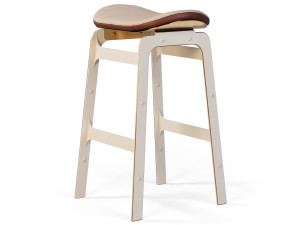 Высокий барный стул без спинки