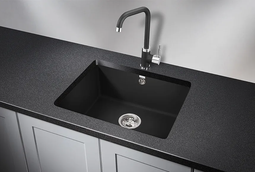 5551, ТУРМАЛИН, кухонная мойка, кварц GRANULA 5551-ST204