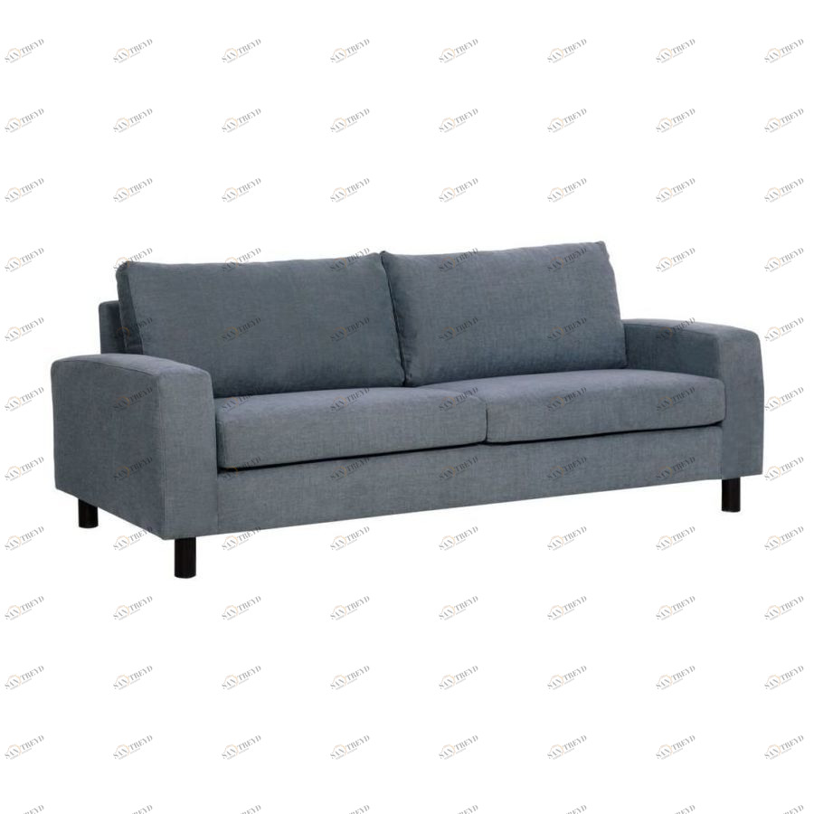 Диван Grand Prix, трехместный, серый Sits S1215