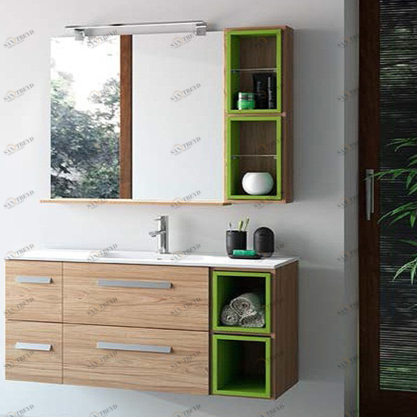 КОМПЛЕКТ МЕБЕЛИ FUSSION CHROME 110 СМ NATURAL SALGAR 23285