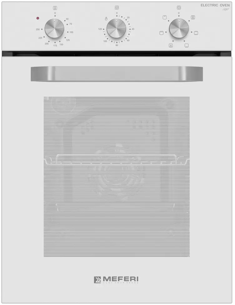 91505106 Электрический духовой шкаф Meferi MEO456WH LIGHT 45x60x56 см цвет белый STLM-0887117