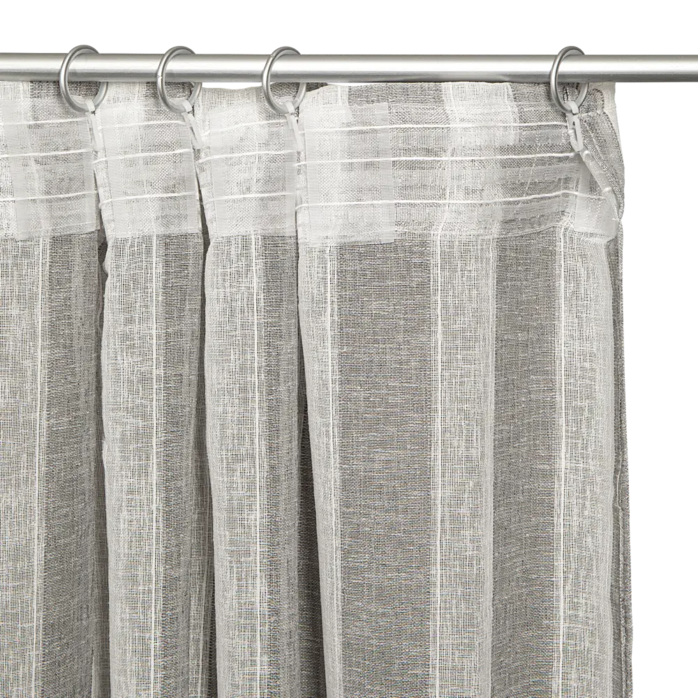 Тюль Inspire Tamara Granit 3 с креплением-лентой 300x280 см 86239231 STLM-1046068 - Вид №4