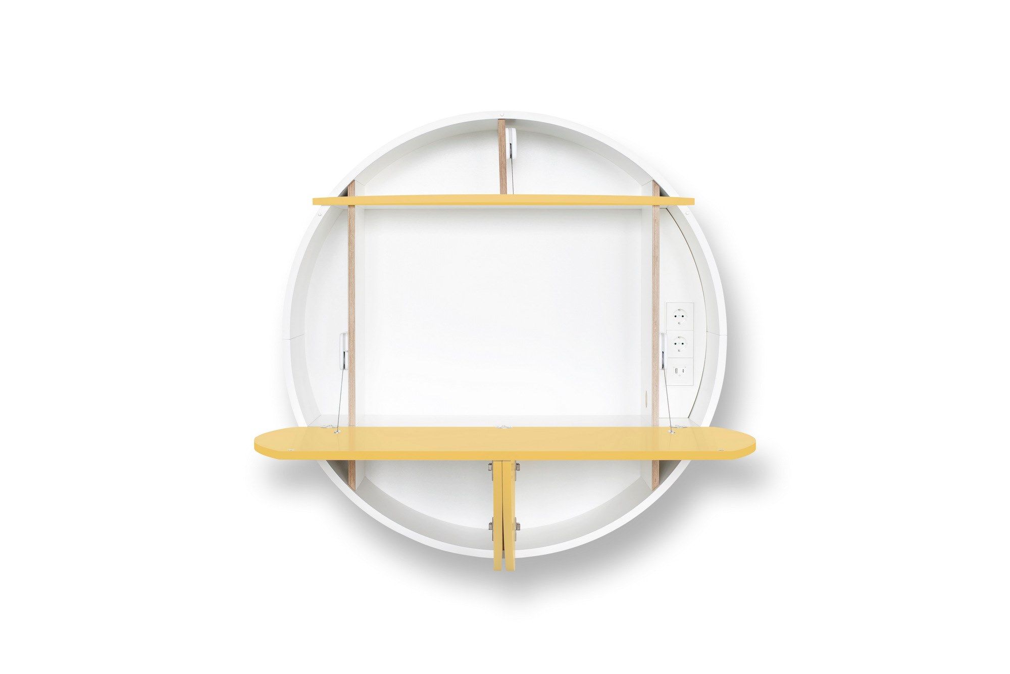 Деревянный подвесной письменный стол для ПК с откидными дверцами EMKO PILL EXTRA ARCH-00125892 - Вид №25