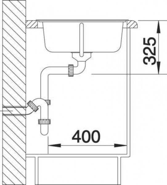 511942 Кухонная мойка Blanco Tipo 45 S  Blanco Tipo - Вид №4