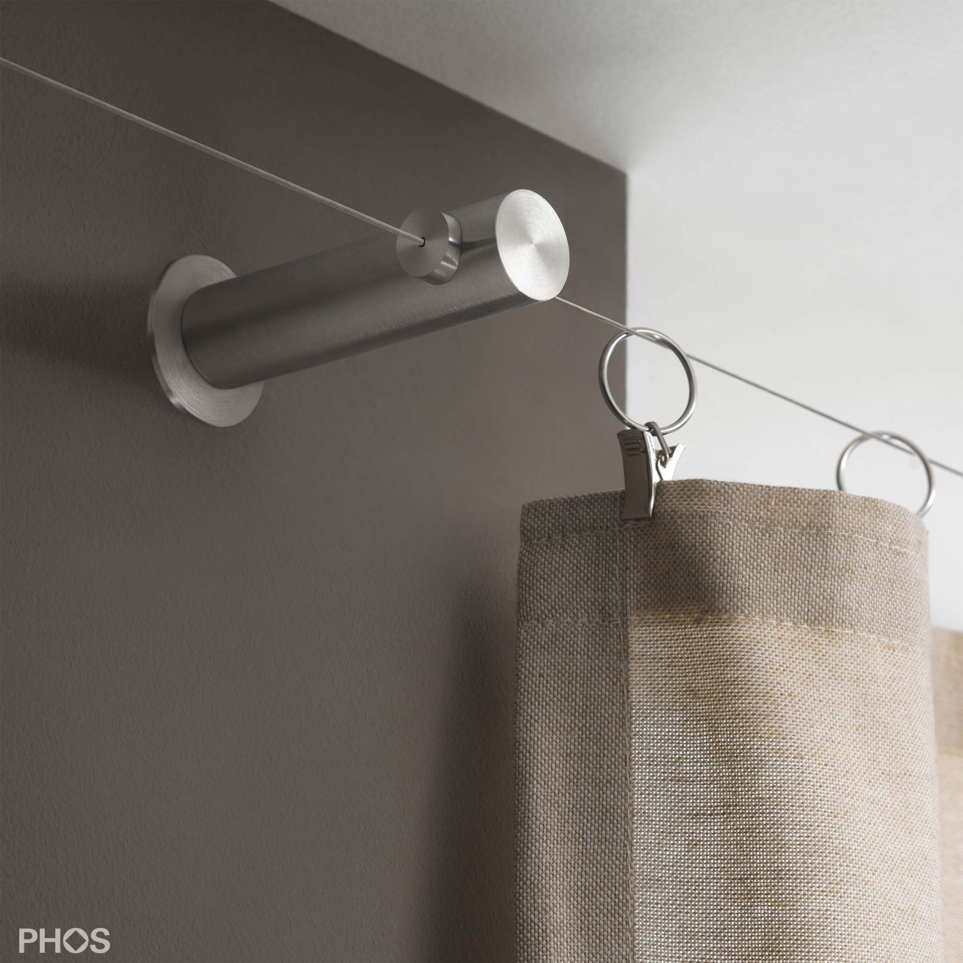 ST20-80 Промежуточная опора кабеля, зазор от стены или потолка 6,9 см PHOS  - Вид №1