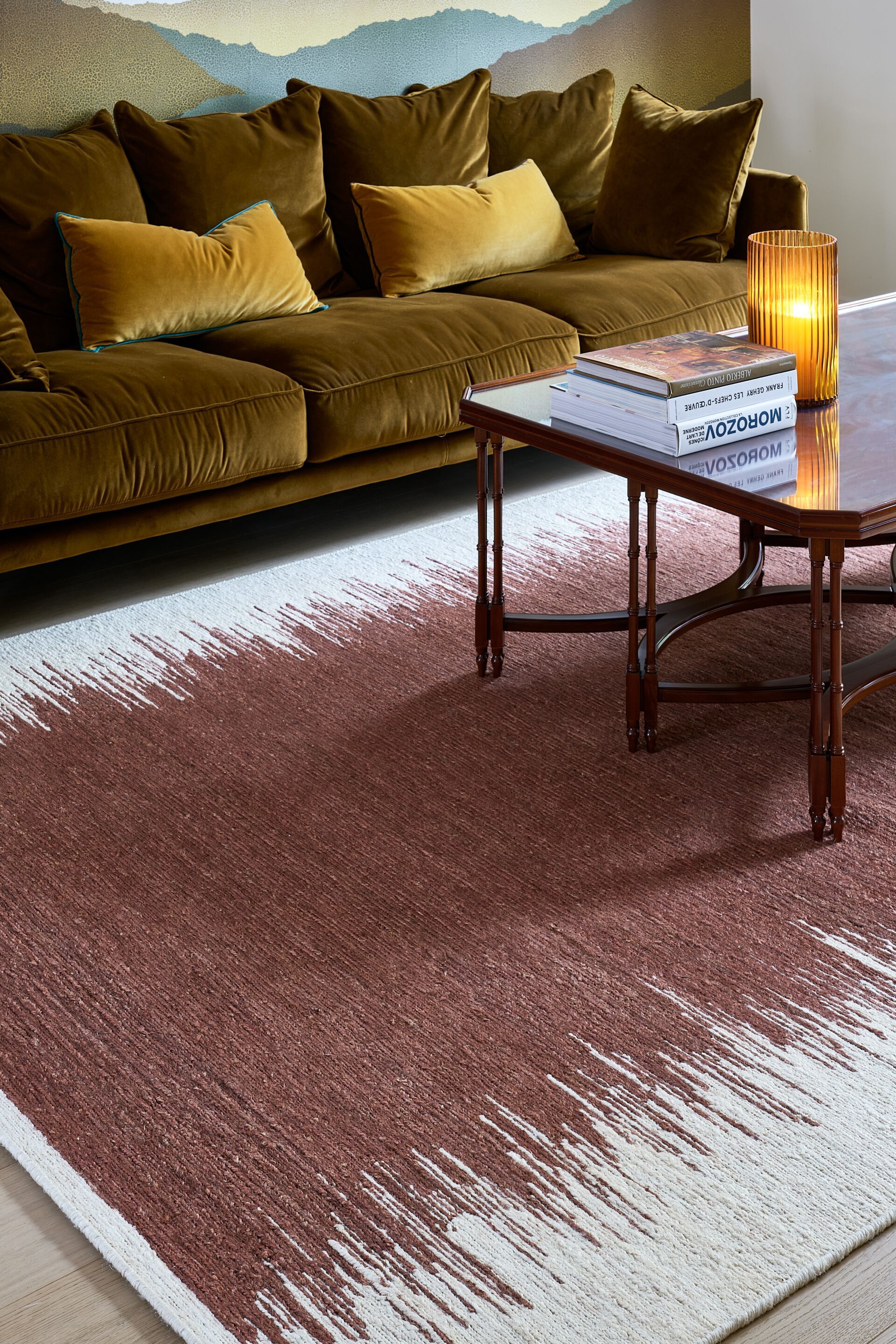 Ковер ручной работы из мешковины Toulemonde Bochart остров ARCH-00111645