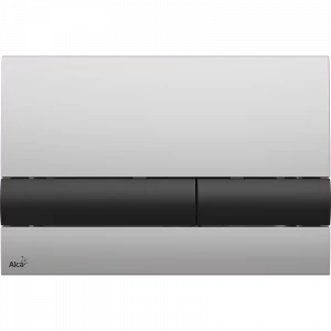 Кнопка управления для скрытых систем инсталляции, xром-мат/черный