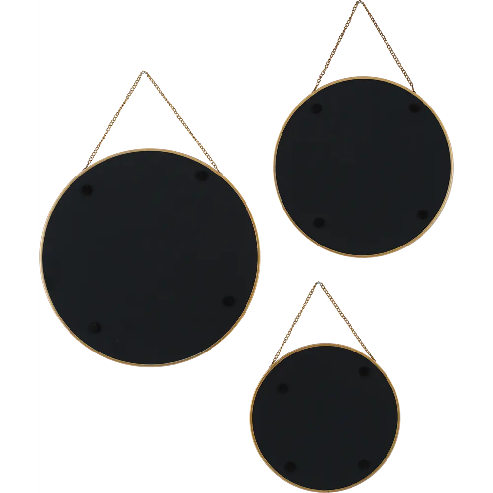 Зеркало декоративное, круг, 3 шт Atmosphera STLM-2018548 - Вид №2
