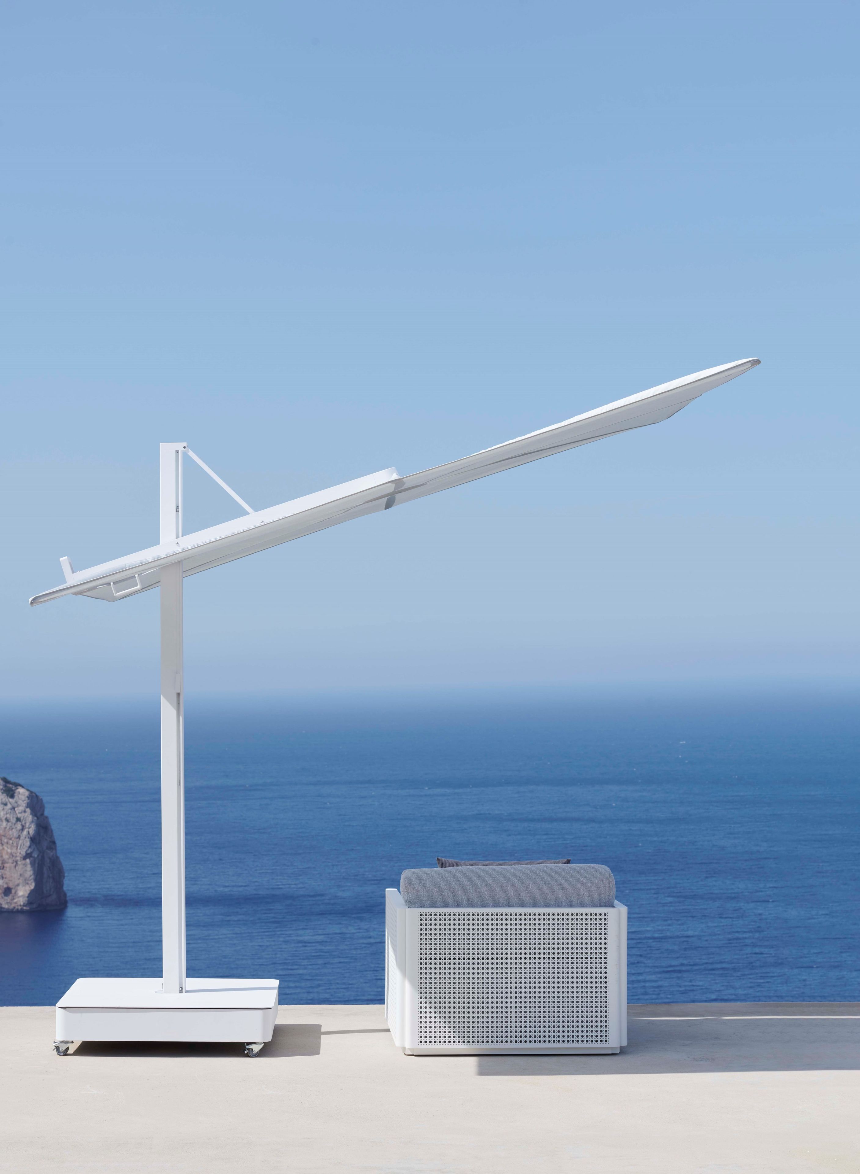 Прямоугольный поворотный зонтик GANDIABLASCO тень ARCH-00050973 - Вид №5