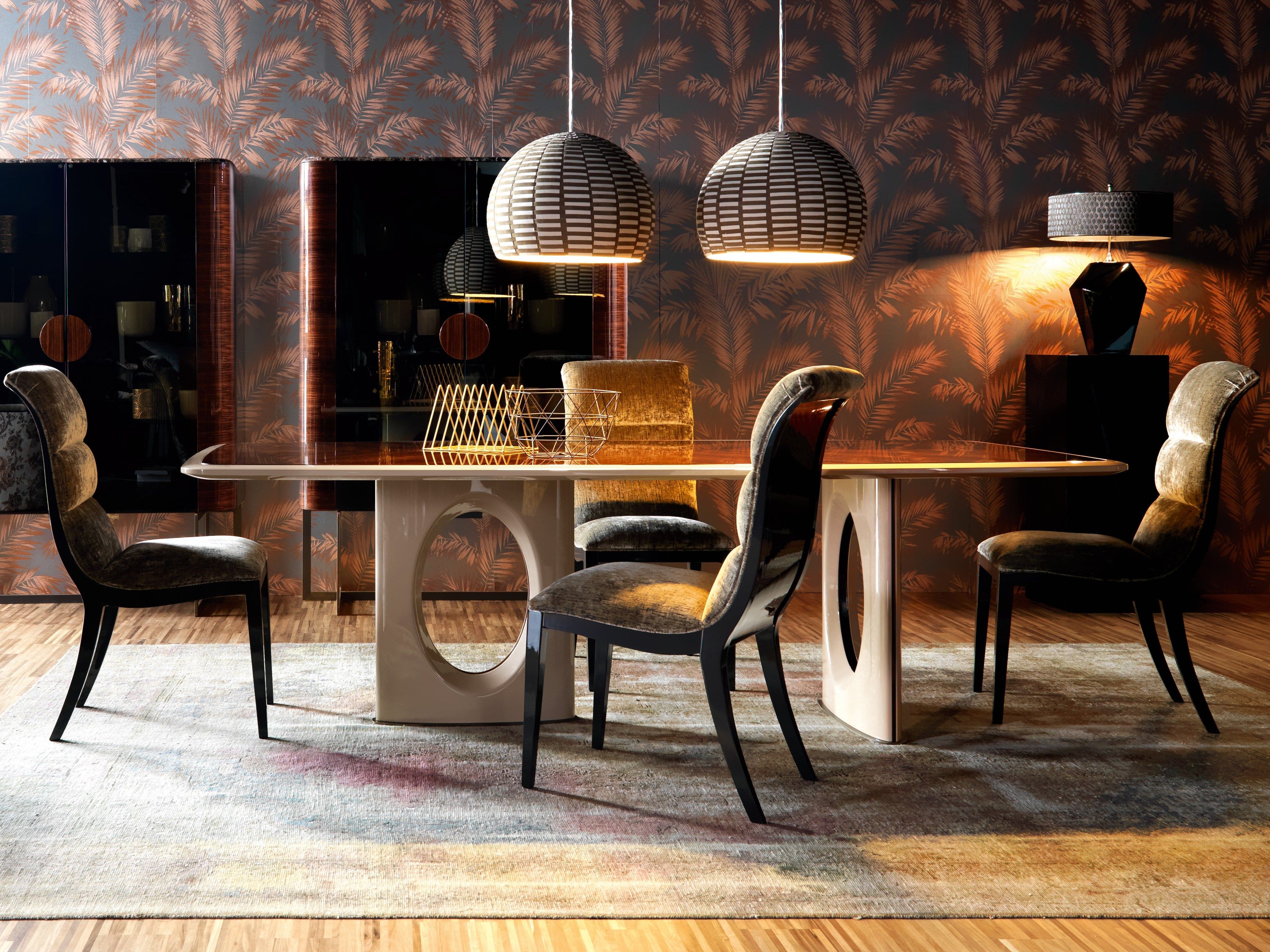 Прямоугольный обеденный стол Grilli иллюминатор ARCH-00090805 - Вид №1