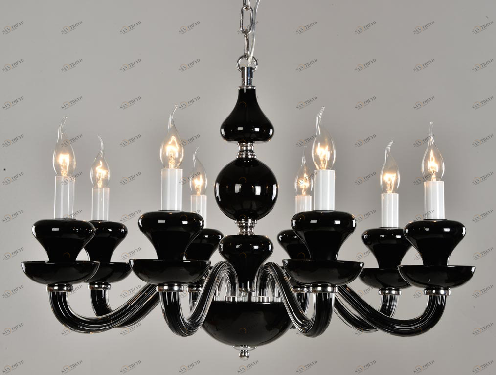Подвесная люстра Newport 1908/S black NEWPORT ДИЗАЙНЕРСКИЕ 057671 Черный 