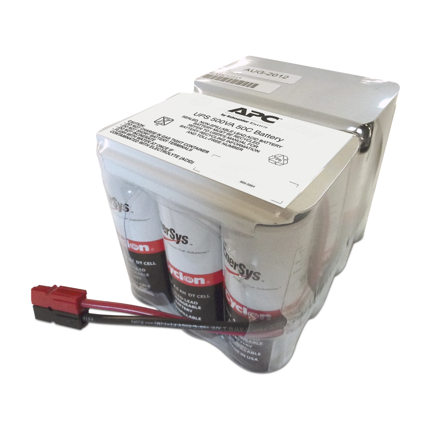 APCRBC136 Сменный батарейный картридж APC №136 со сроком гарантии 2 года Schneider Electric 