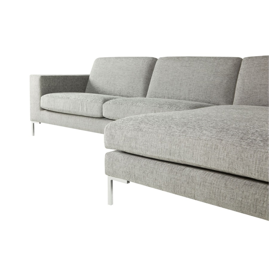 Диван угловой Domino, правосторонний, серый Sits S1146 - Вид №6