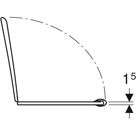 573360000 Сиденье для унитаза детское Geberit Bambini, с опорой, дизайн в виде черепахи Geberit  - Вид №4