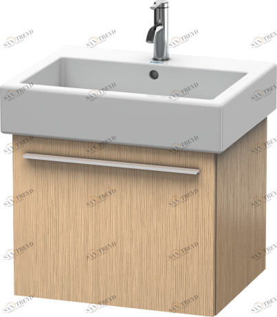 XL604401212 X-Large Тумбочка подвесная Дуб брашированный, натуральный шпон Duravit