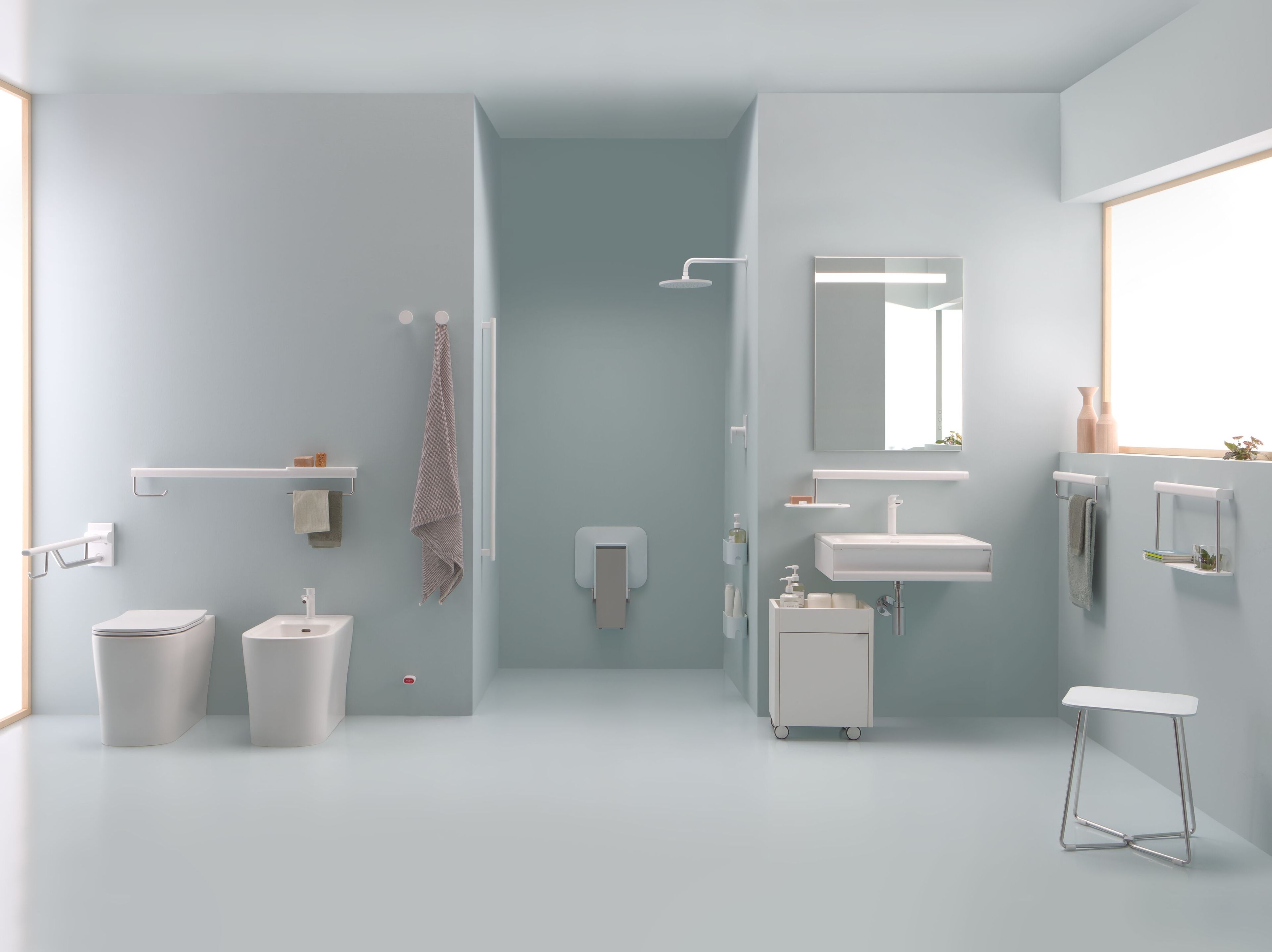 Фарфоровая прямоугольная подвесная раковина Olympia Ceramica OMNIA ARCH-00026017 - Вид №1