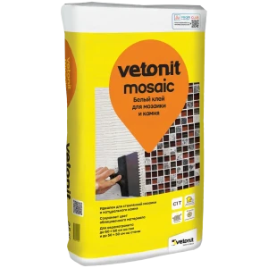 Клей для мозаики и камня Vetonit Mosaic 25 кг 86865993 STLM-2066915