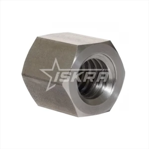 IS468 Гайка трапецеидальная шестигранная d=36 мм, шаг резьбы 12 мм (прав. резьба), SKM 36-12-D ISKRA