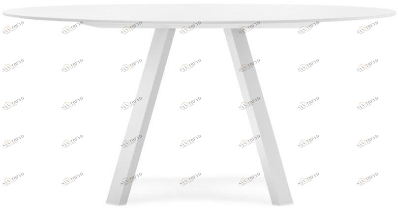 Pedrali Круглый стальной стол Arki-table sun-id-1507072