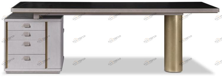 BAXTER Прямоугольный стол с ящиками sun-id-1387880