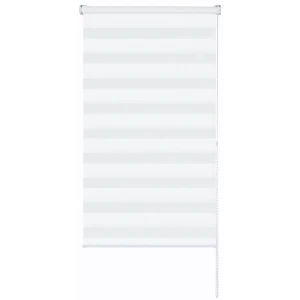 Рулонная штора день-ночь MIAMOZA Москва 160×175 см белая 89411428