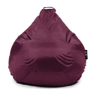 91470612 Кресло-мешок Goodpoof Оксфорд XXXL 95x135x95 см полиэстер цвет бордовый STLM-1378425