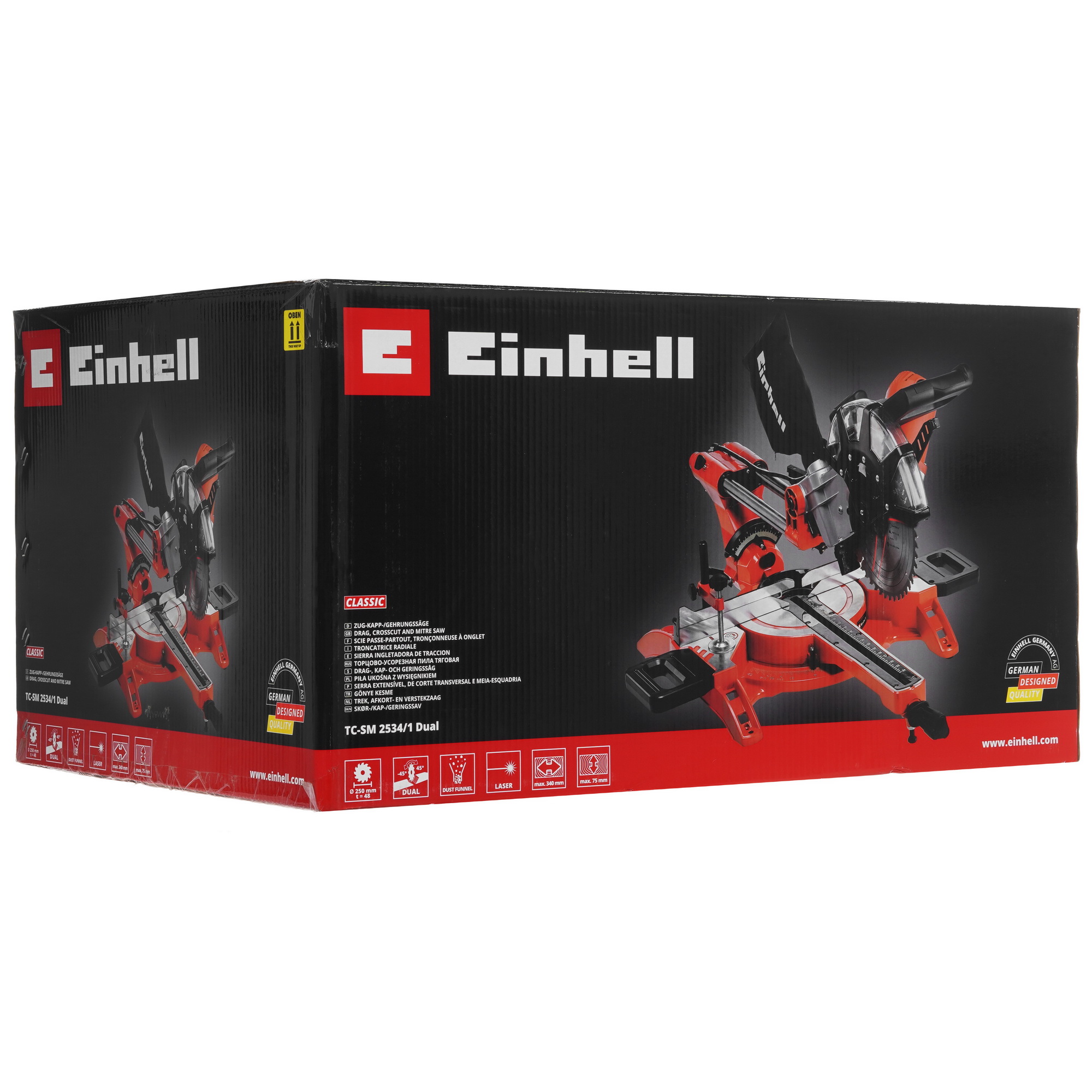 Торцовочная пила  Einhell TC-SM 2534/1 Dual 5351523 STDN-0130963 - Вид №9