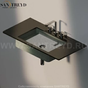 MW60SP7037 Накладная раковина под столешницу  квадратная Ceramica Flaminia Miniwash