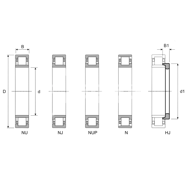 IS2157 Подшипник NJ212 ECML/C3 ISKRA  - Вид №2