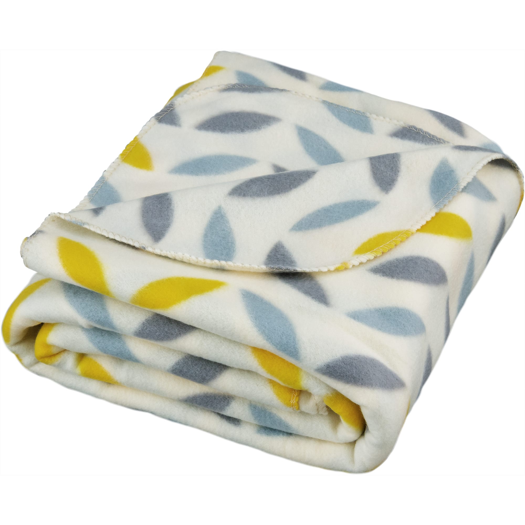 82304519 Плед «Scandi», 130х170 см, флис, цвет жёлтый Santreyd  - Вид №2