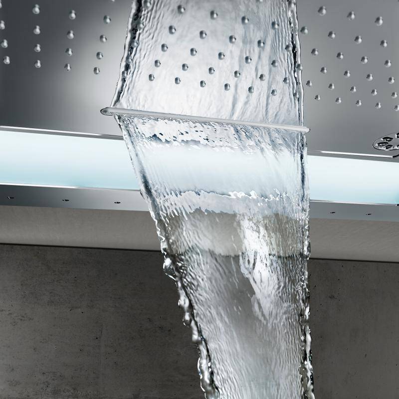 Потолочный душ GROHE AquaSymphony с 6+ режимами струи и подсветкой, хром (26373001) - Вид №10