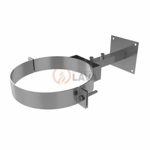 Кронштейн стеновой LAVA 180, телескоп 20-35, нерж. 439 (2,0)