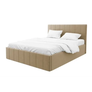 91804519 Кровать Costa Веста с подъемным механизмом 100x101x213 см велюр цвет бежевый STLM-1411711