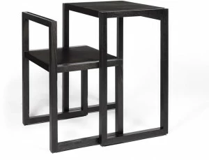 Wildspirit Письменный стол из дерева и телячьей кожи