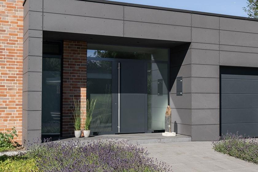 HÖRMANN ITALIA Входная дверь из нержавеющей стали заподлицо со стеной Thermo sun-id-1464723 - Вид №1