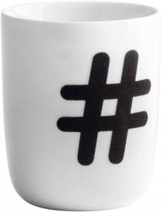 575335A27232C Pronto чашки 0,35 л сенсорный! черный хэштегом Kahla-porzellan