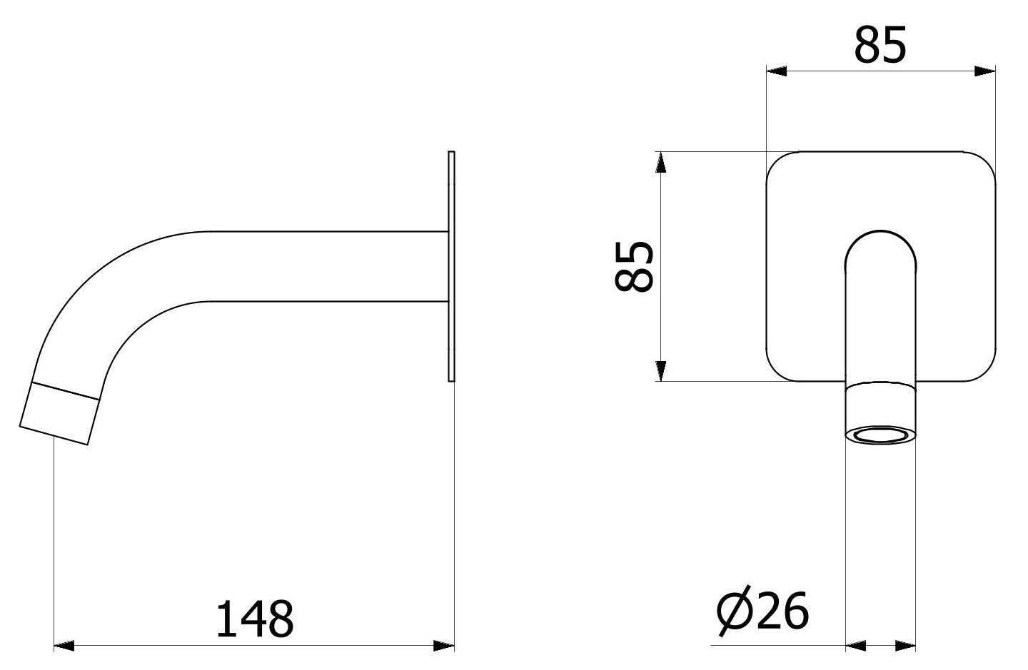 Настенный дозирующий носик IB промышленность ARCH-00077900 - Вид №11