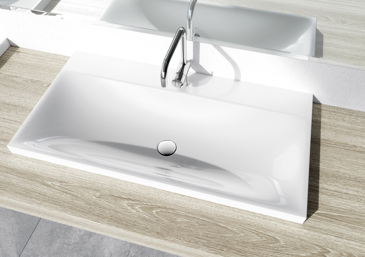 Умывальник KALDEWEI Сталь эмалированная 3040 178 черный 30403060178  - Вид №4