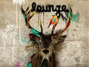 MOMENTI Авторский художественный принт Crazy home paintings Cff-002