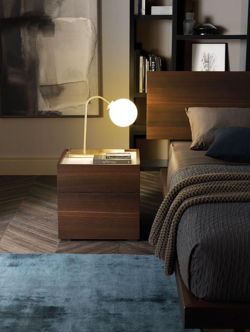 MisuraEmme Двуспальная кровать из орехового дерева Misuraemme sun-id-1420267 - Вид №4