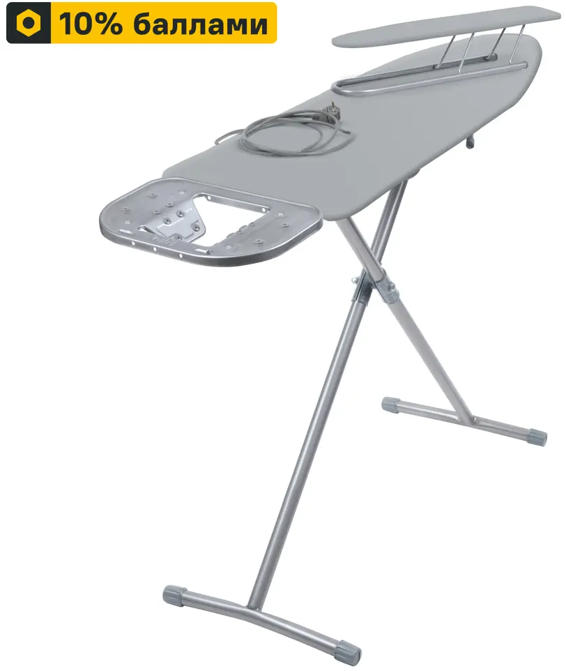 Гладильная доска Nika Compact Pro с розеткой и перфорированной поверхностью 89360246
