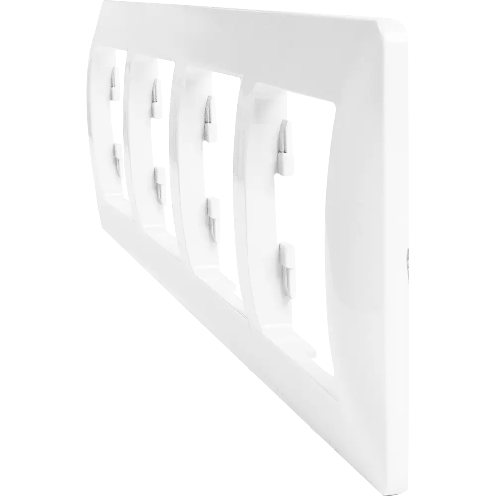 Schneider Electric Glossa - элегантная рамка для 4 розеток и выключателей 86710233 STLM-0070836 - Вид №2