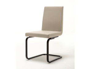 Кожаный консольный стул