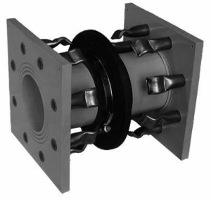 SANIT 852750210225206 Встраиваемый PP, прямой, двухсторонний фланец втулки якоря V4A