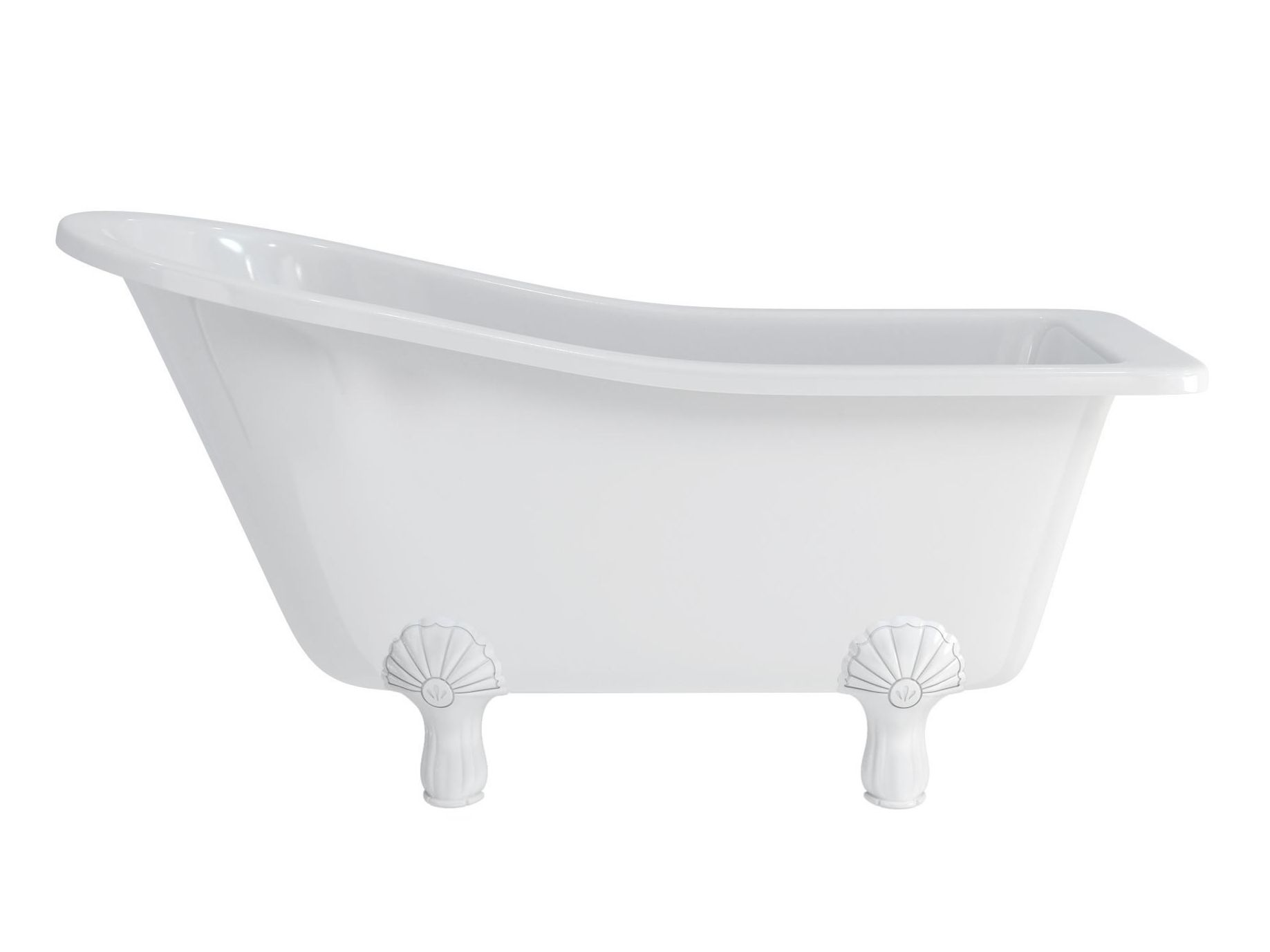 Овальная акриловая ванна на ногах Burlington BUCKINGHAM ARCH-00102839 - Вид №6