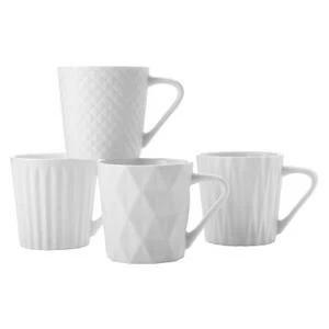 Набор из четырех кружек «Грани» в подарочной упаковке