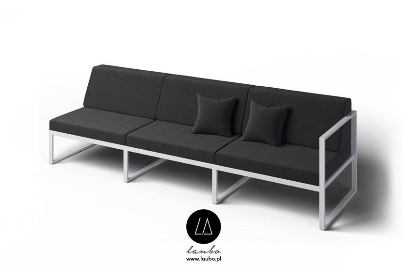 Laubo Садовый диван 3-х местный правый Formal sun-id-1433442 - Вид №1