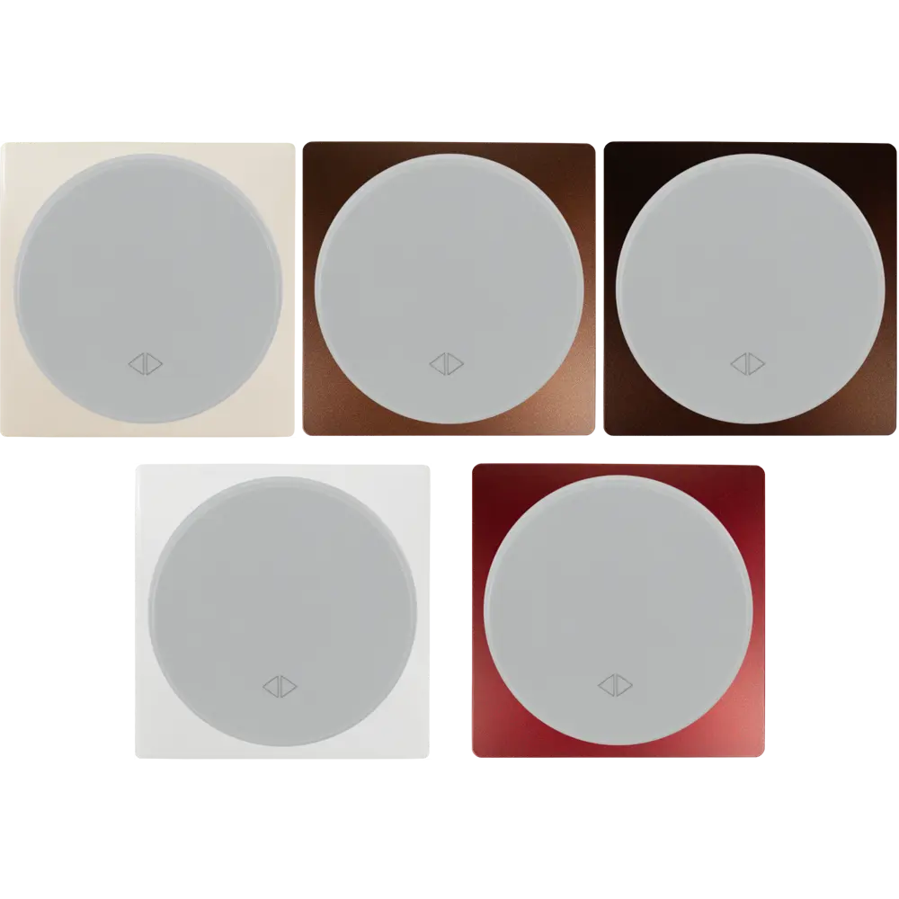 Выключатель перекрёстный встраиваемый Onekey Florence 1 клавиша, цвет серый ONEKEYELECTRO STLM-2128716 - Вид №1