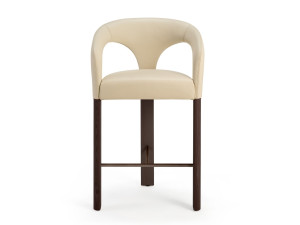 Кожаный мягкий стул